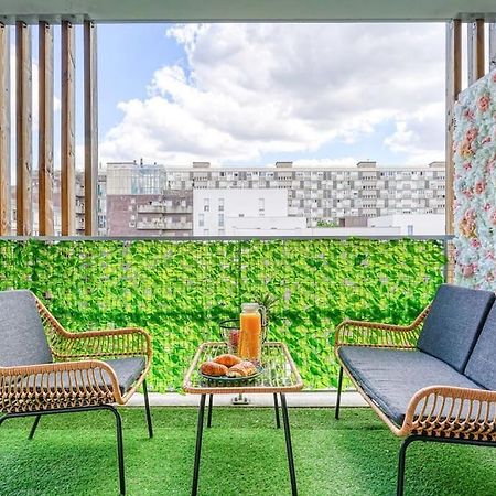 Ferienwohnung T2 LUXE proche PARIS TERRASSE PARKING PRIVE Vitry-sur-Seine Exterior foto