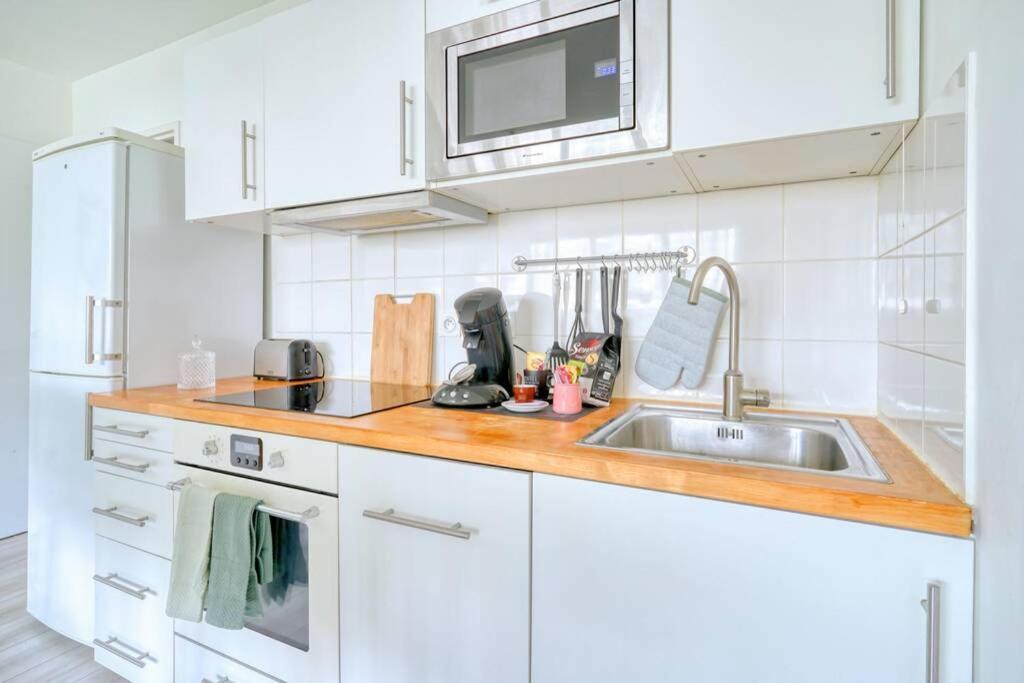 Ferienwohnung T2 LUXE proche PARIS TERRASSE PARKING PRIVE Vitry-sur-Seine Exterior foto
