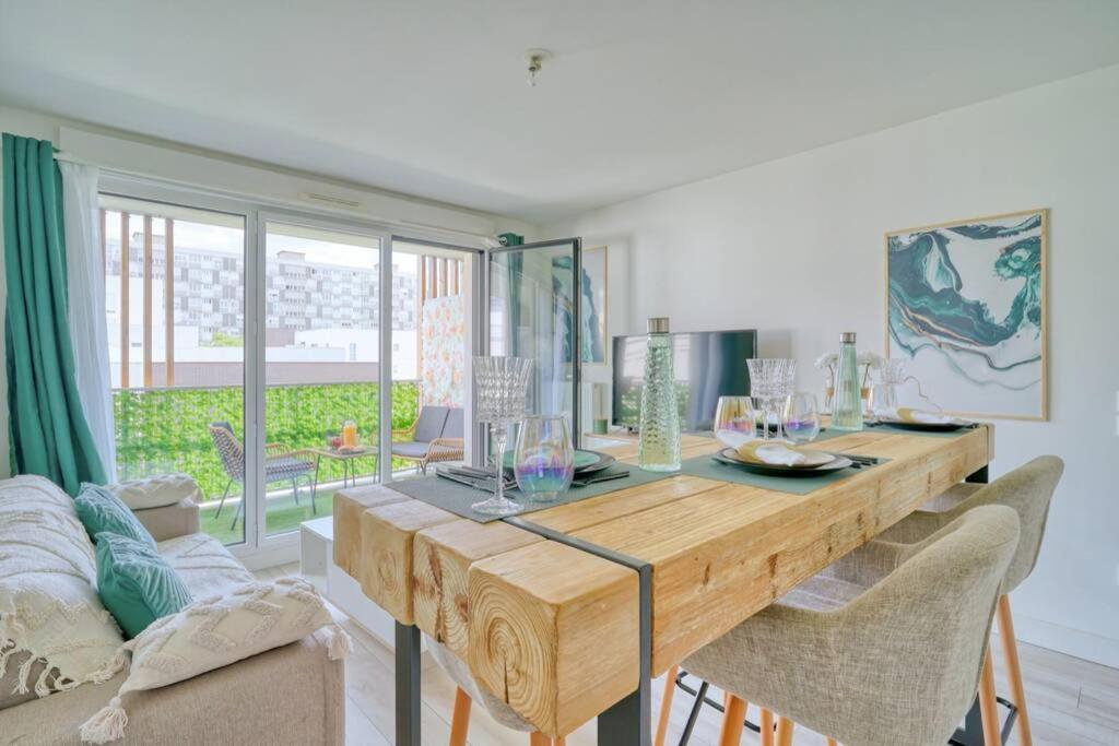 Ferienwohnung T2 LUXE proche PARIS TERRASSE PARKING PRIVE Vitry-sur-Seine Exterior foto